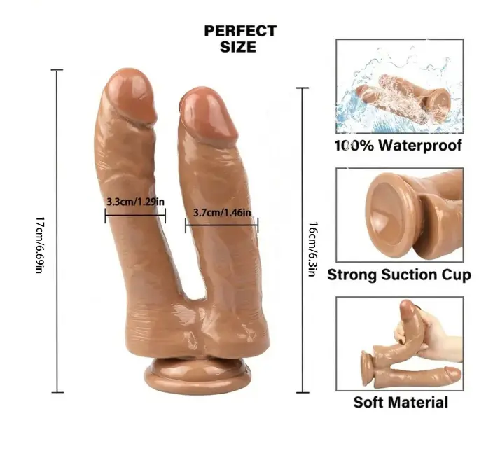 ..Dildo Realista Doble 0082