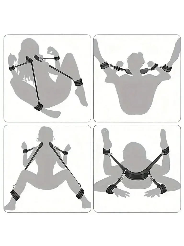 Bdsm Amarre Cuello Tobillo Muñecas 0083