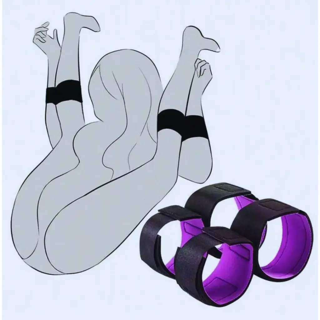 Bdsm Amarre Muñecas y Tobillos 0053