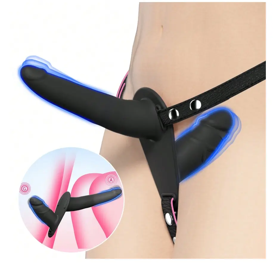..Arnes C/Dildo Doble 0078