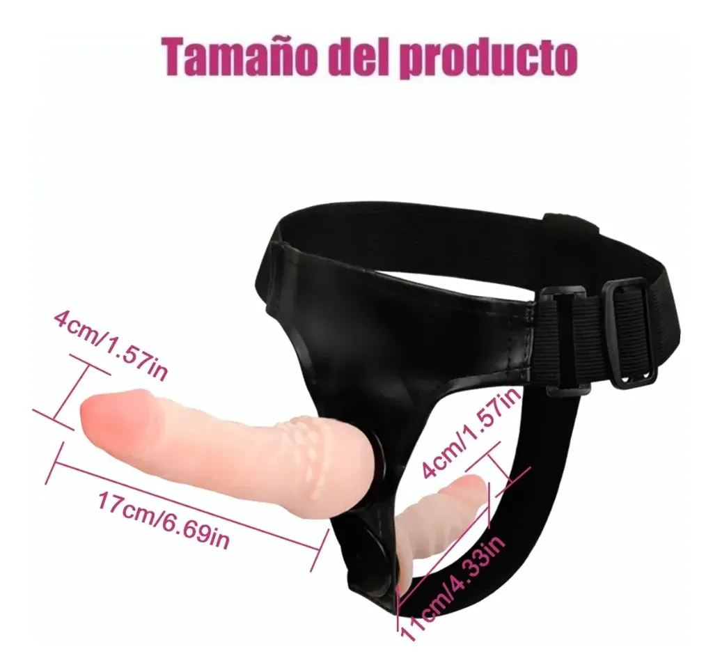 ..Arnes con Doble Dildo 0080
