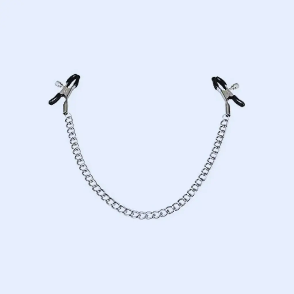 Bdsm Pinza para pezones con cadena 0105