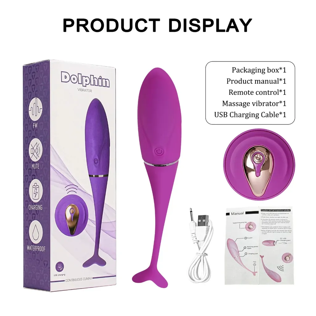 .Vibrador con app Delfin 0013