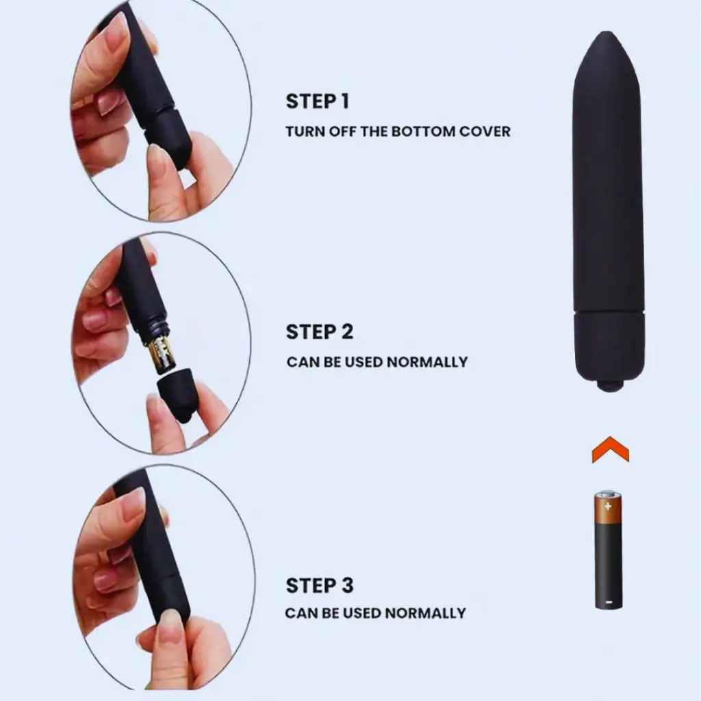 .Vibrador Mini Bala/Bateria 0014