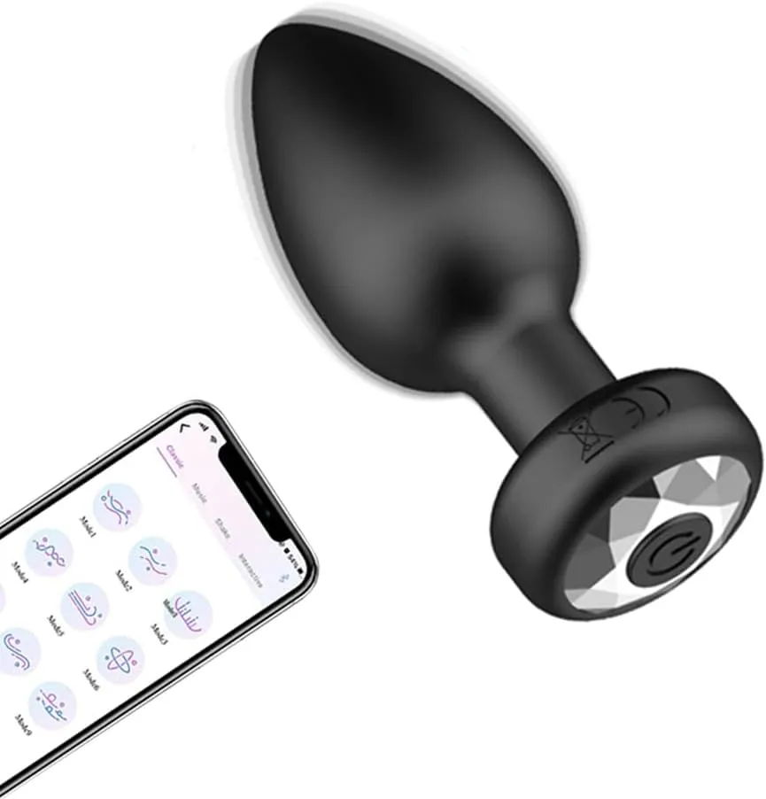 Anal Vibrador Plug C/APP 0057