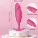 Vibrador Plug con Control 0005