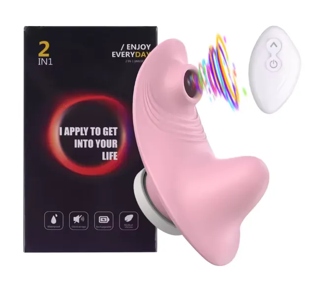 .Vibrador Estimulador y Succionador Con Control RI 0069