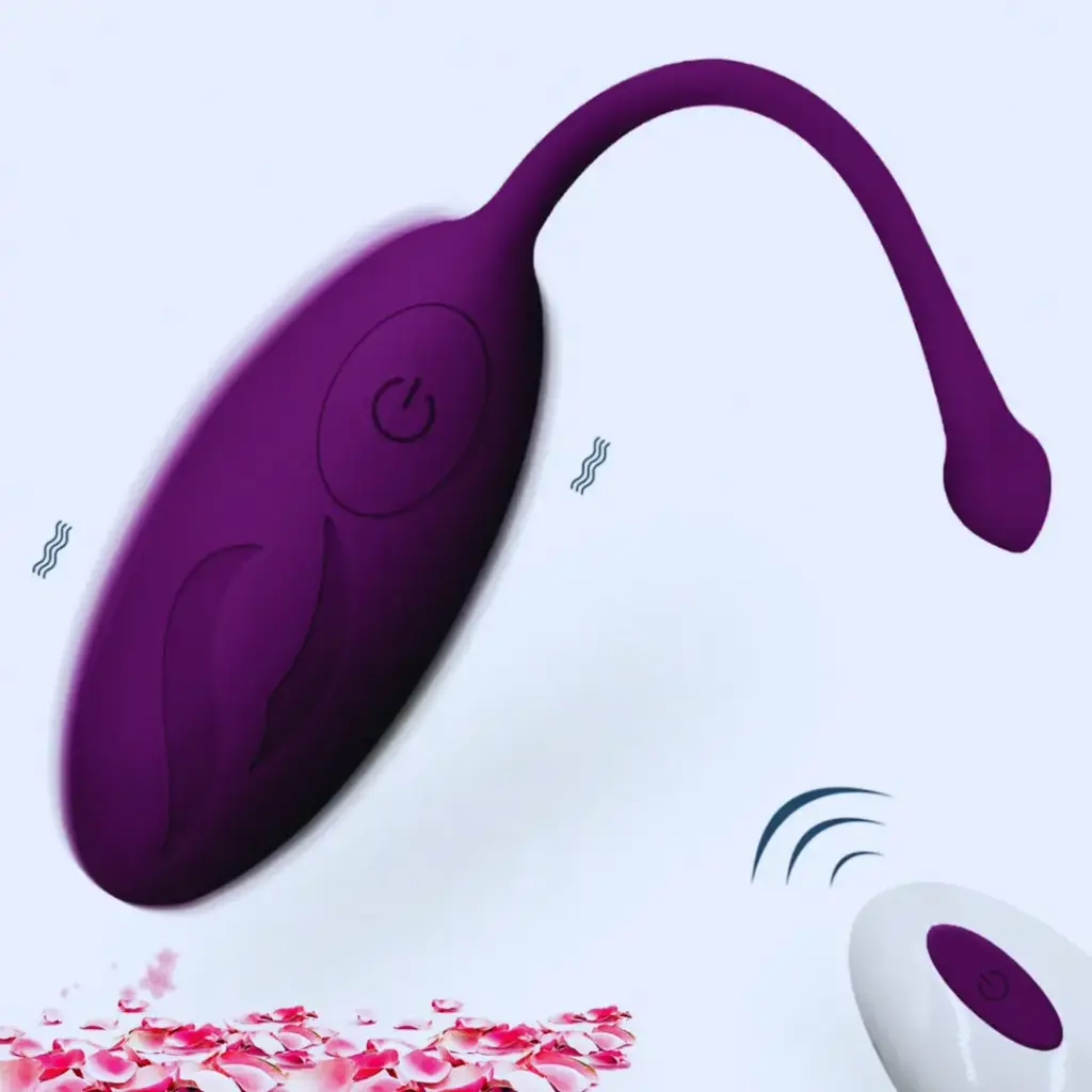.Vibrador Con Control Tipo Huevo  0012