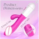 .Vibrador y Estimulador de Punto G/ BATERIAS 0085