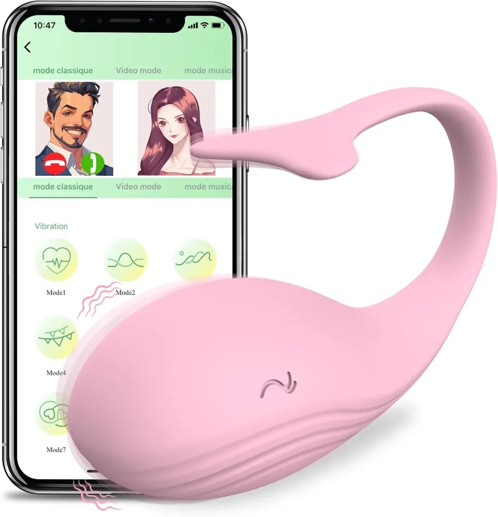 .Vibrador APP mini-Ballena 0116