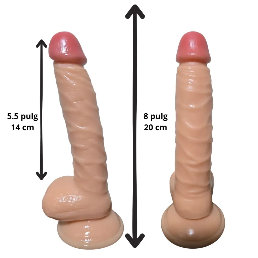 ..Dildo Realista Talla  M 0126