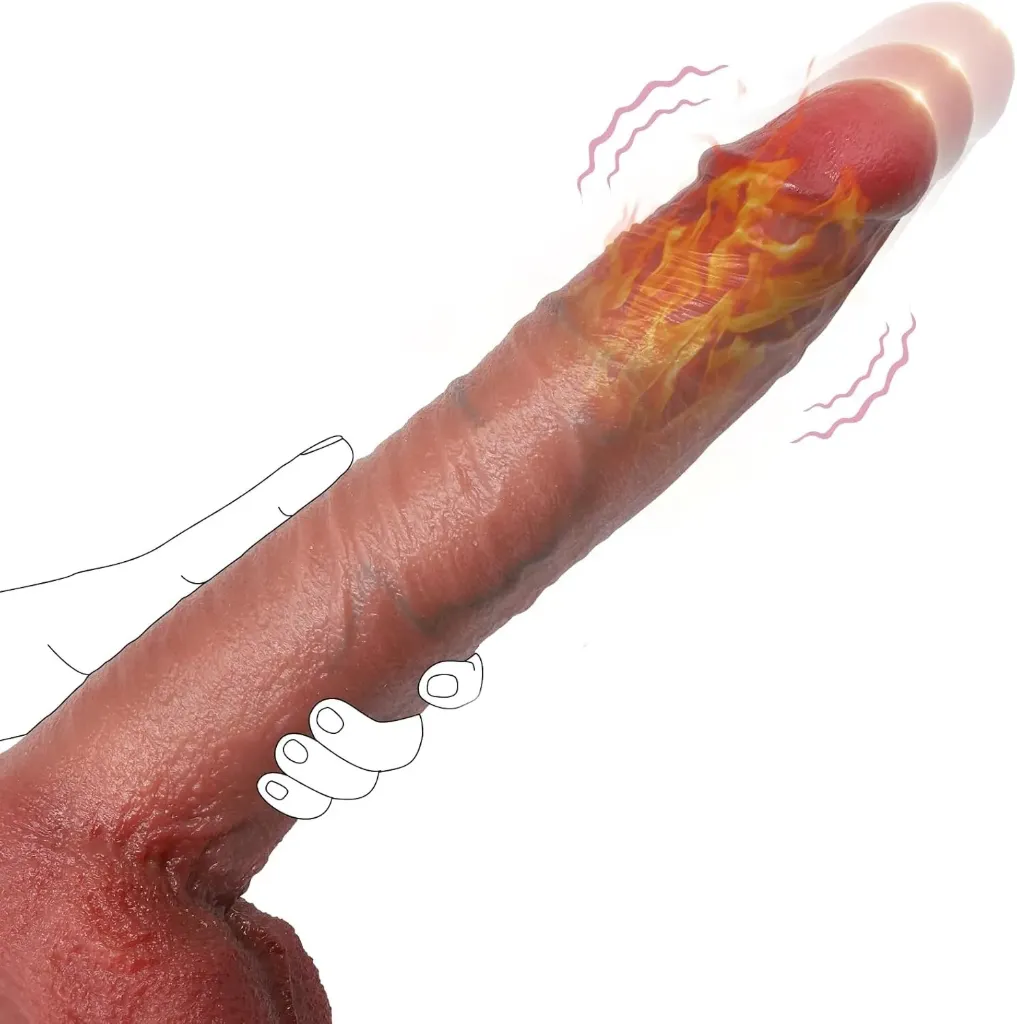 ..Dildo Vibrador HiperRealista Talla XXL 0145