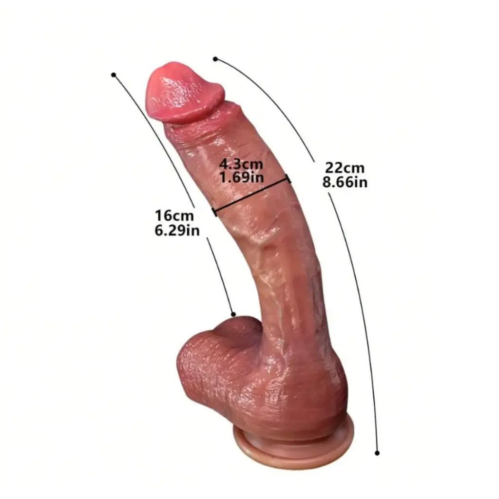 ..Dildo HiperRealista Talla L 0146