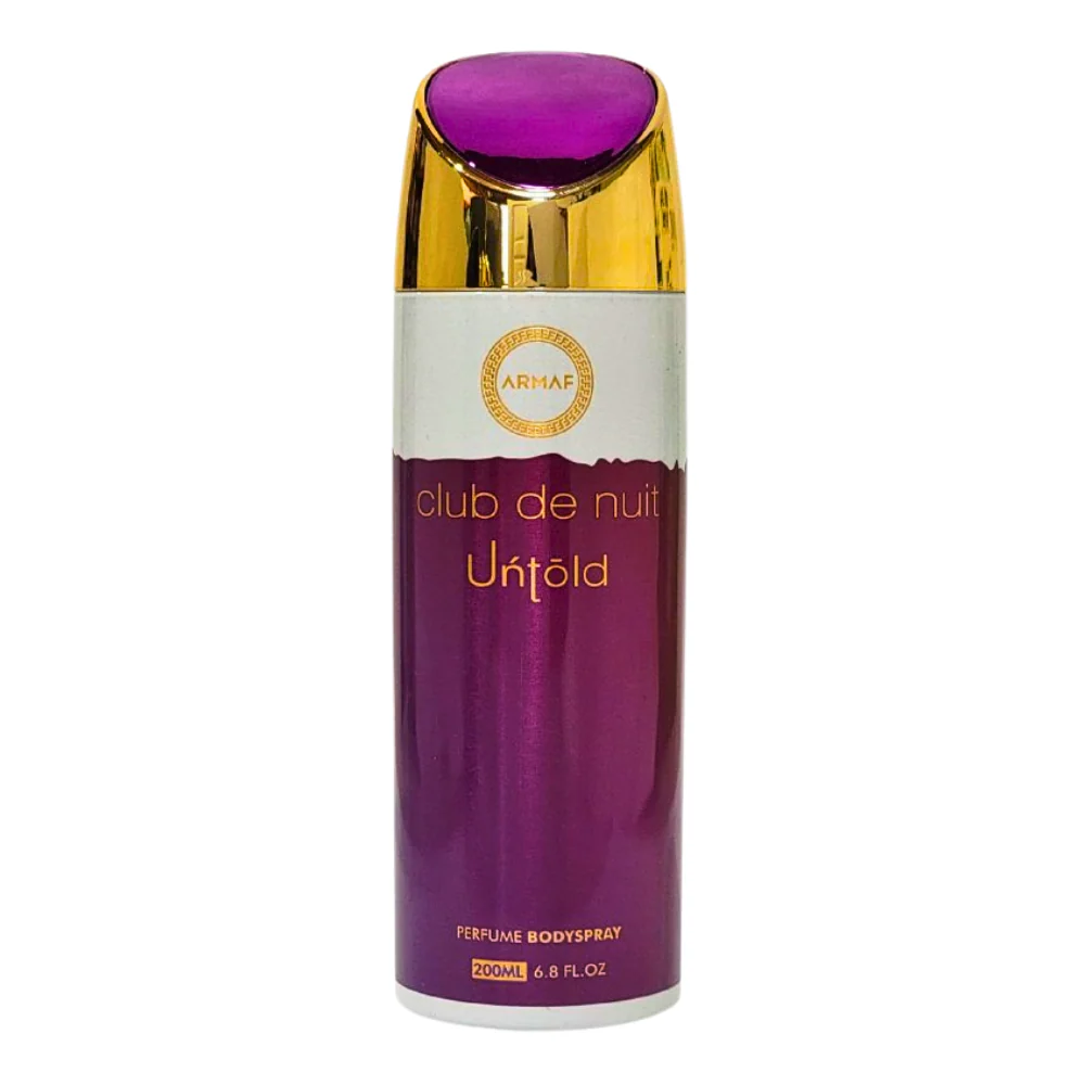 Z  ARMAF CLUB DE NUIT UNTOLD  BODY SPRAY 0186