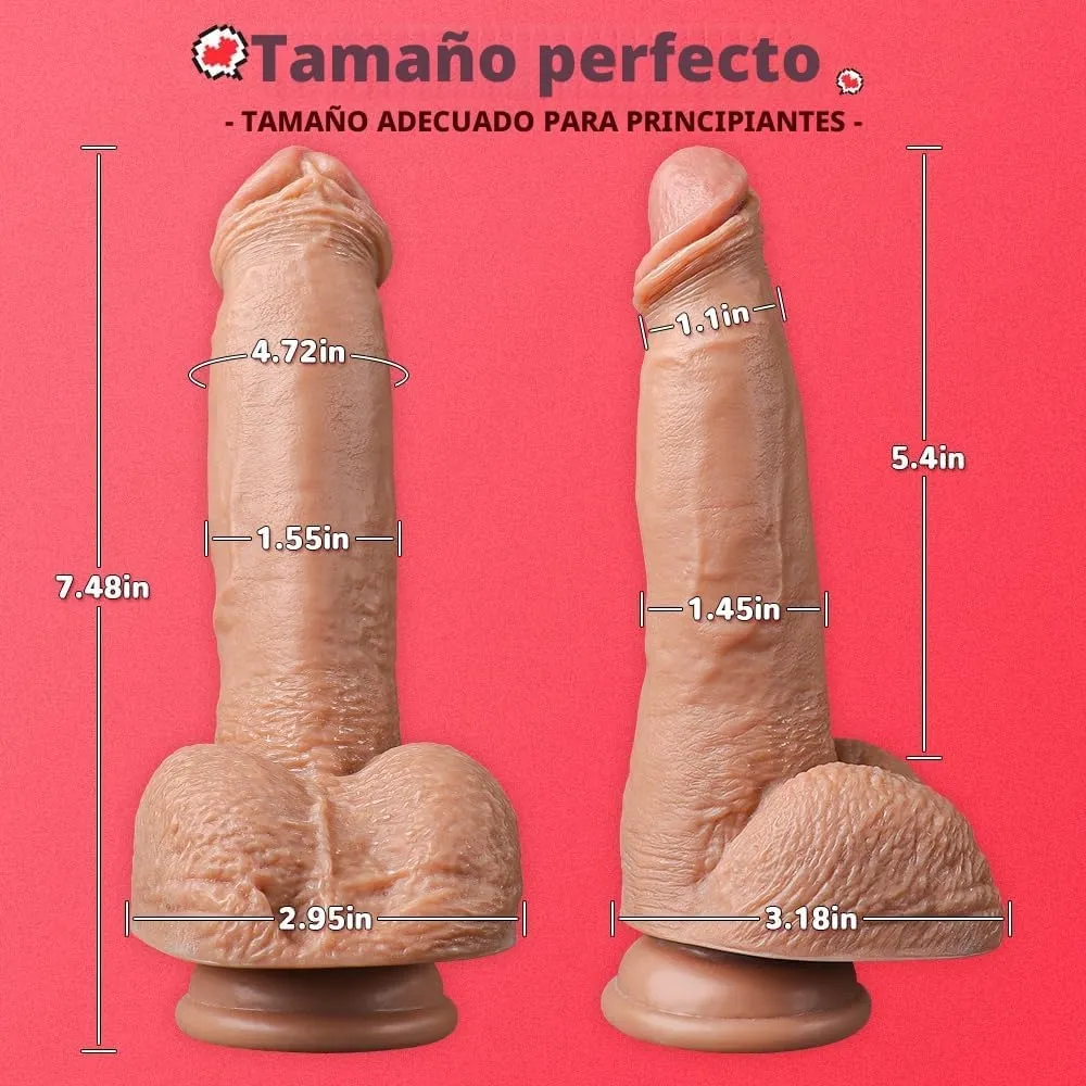 ..Dildo Realista Talla M 0050