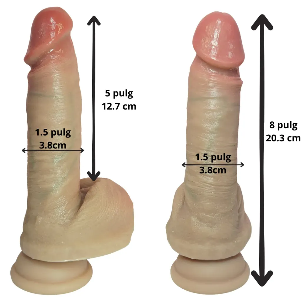 ..Dildo HiperRealista Talla S 0044