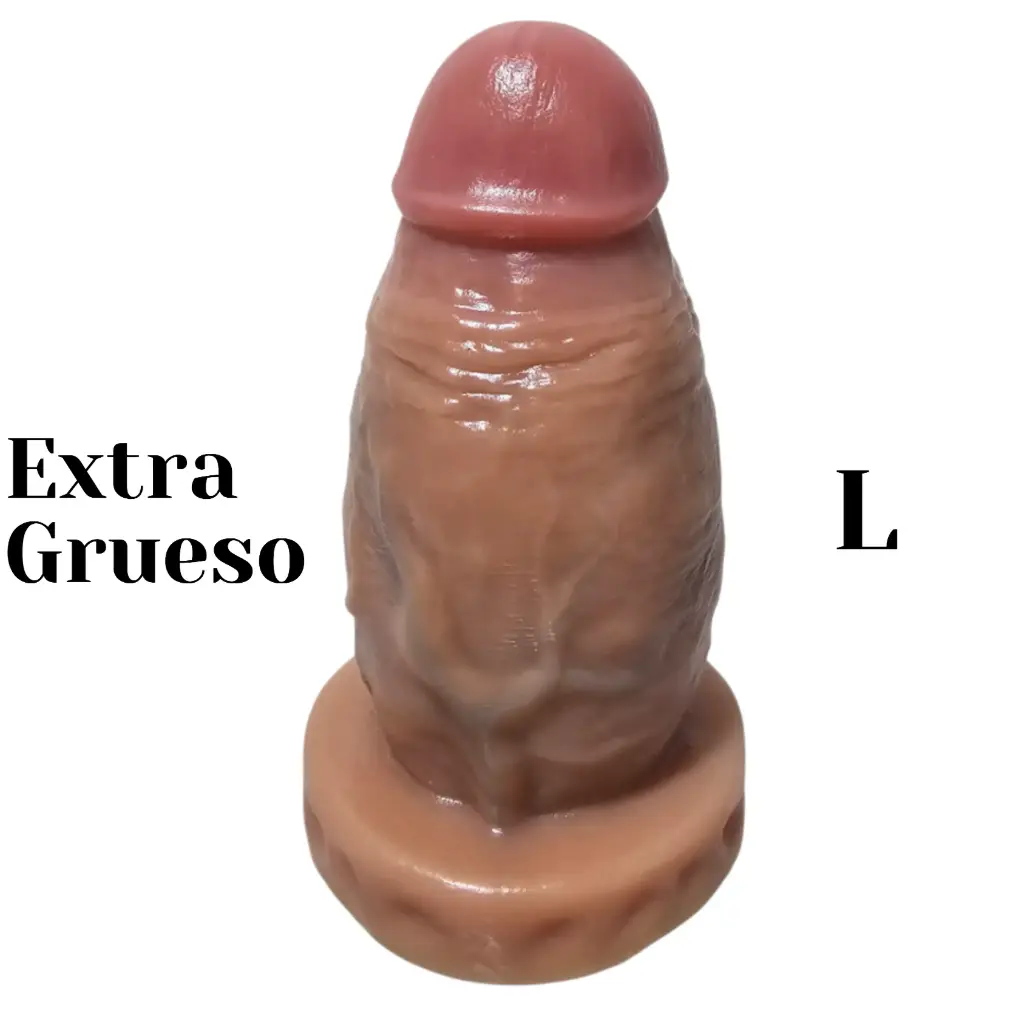 Dildo Hiper Realista Grueso L 0026