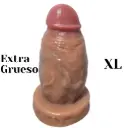 Dildo Hiper Realista Grueso XL 0024