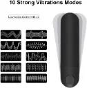 .Vibrador Mini Bala/Recargable 0088