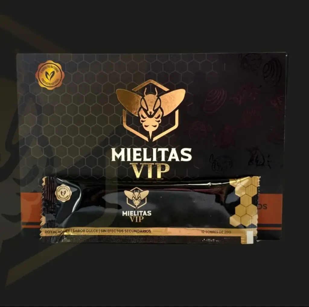 [mielita] Potenciador en sobre para Caballeros Mielitas Vip 0103 