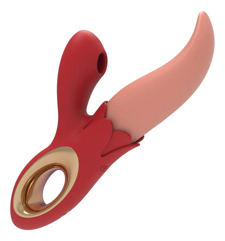 .Vibrador De Lengua y Succionador 0243