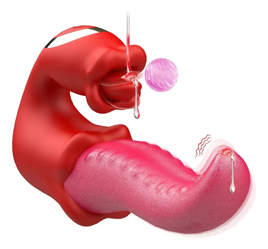 .Vibrador tipo Lengua 0243