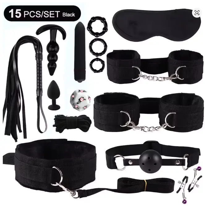 BDSM Bondage Kit de 15 piezas 0244 