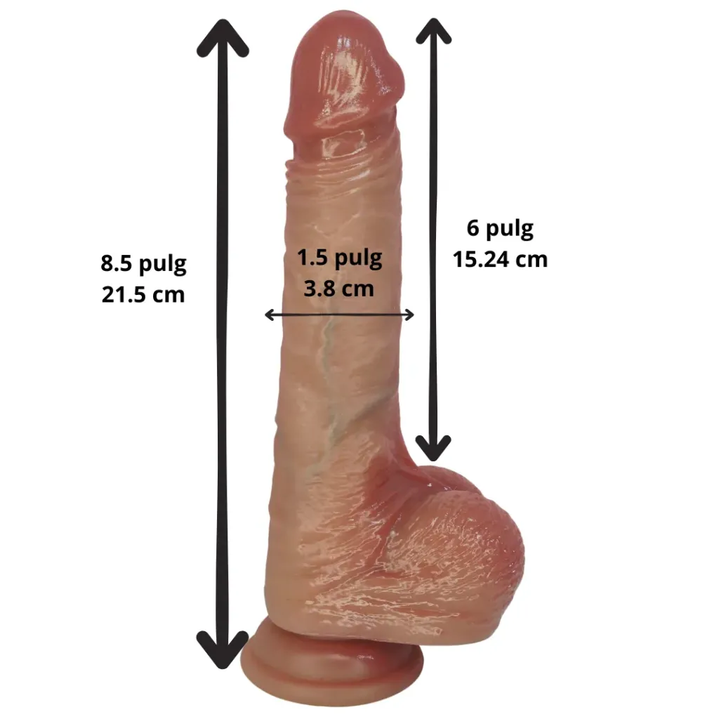 ..Dildo MegaRealista Talla L 0071