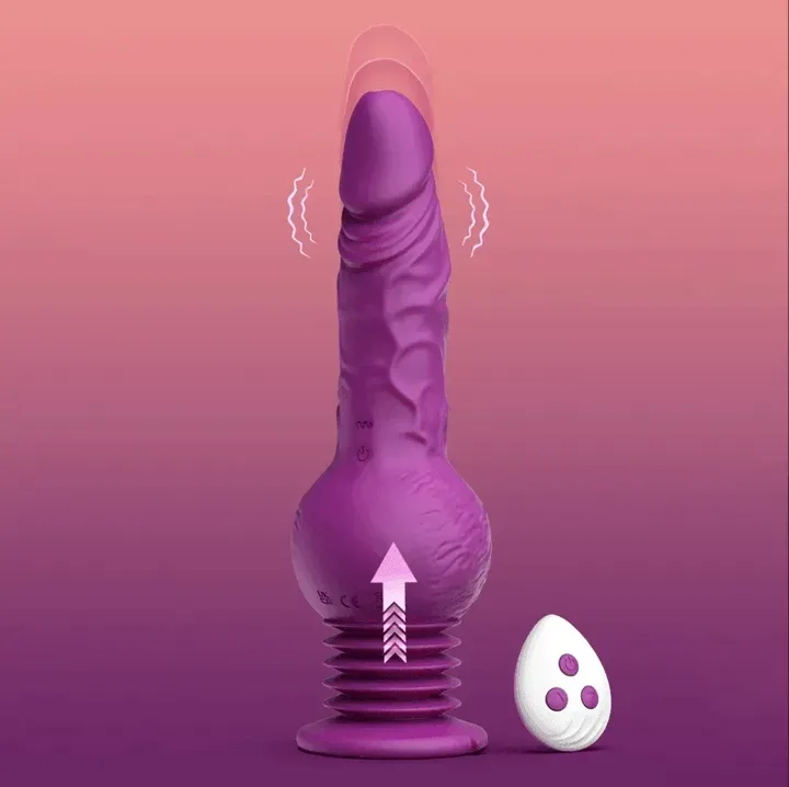..Dildo con empuje 0247