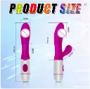 .Vibrador y Estimulador de Punto G/ recargable 0247