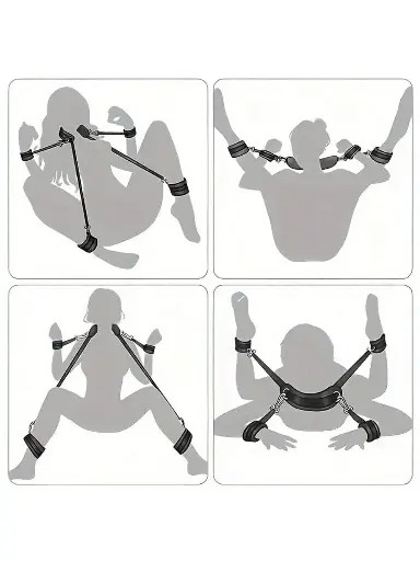 Bdsm Amarre Cuello Tobillo Muñecas 0083