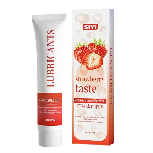 Lubricante de fresa saborizado 0090