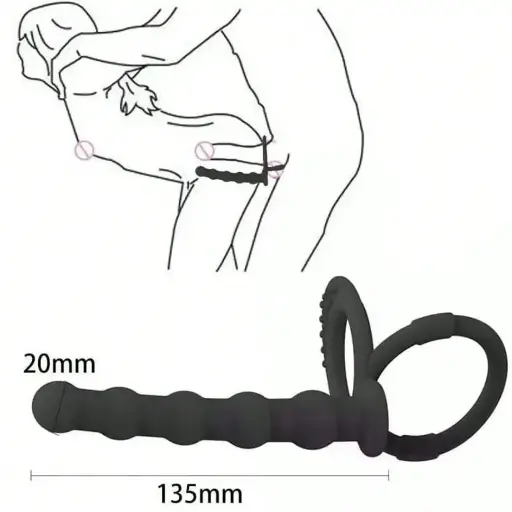 Anal Plug Doble Penetracion 0037