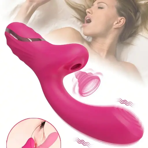 Vibrador y Estimulador Succionador Punto G 0008
