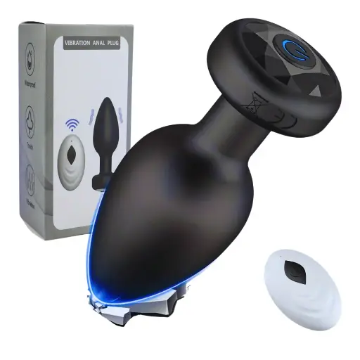 Anal Vibrador Plug C/Control0057