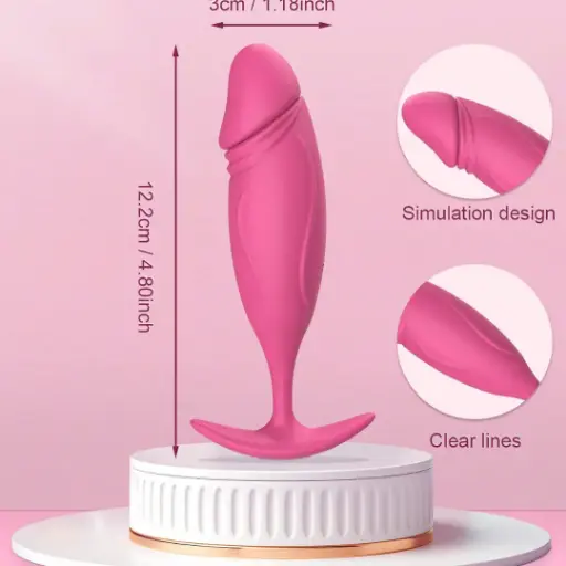 Vibrador Plug con Control 0005