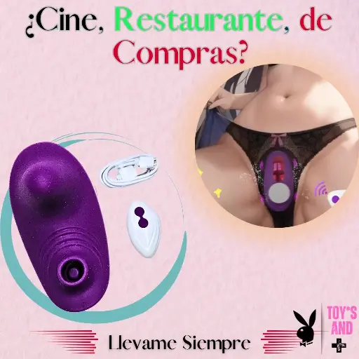 Vibrador Succionador Con Control RI 0069