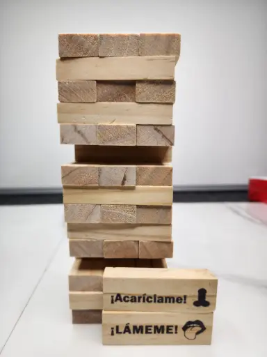 Juego Jenga Sexual 48 Piezas 0163