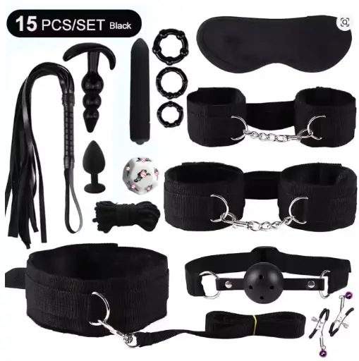 BDSM Bondage Kit de 15 piezas 0244 
